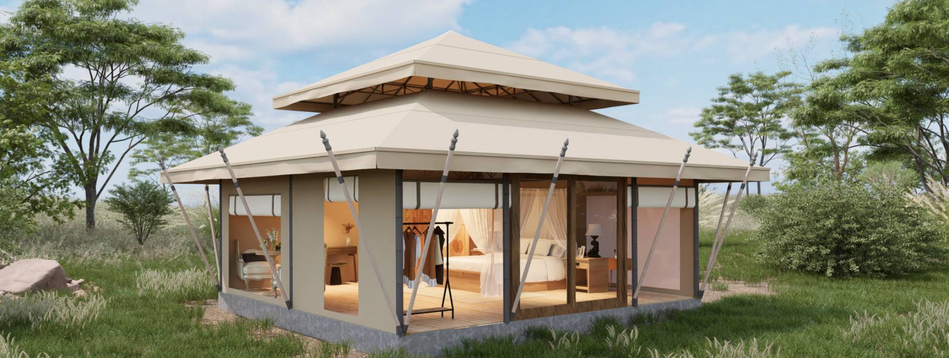 东山区户外野奢帐篷